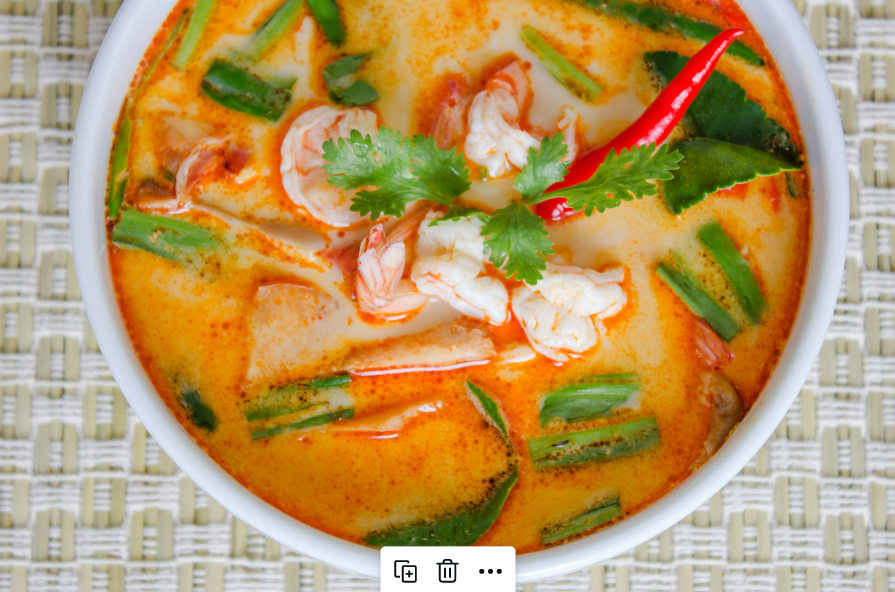 Tom Yum - Pork | Pow's Thai Kitchen